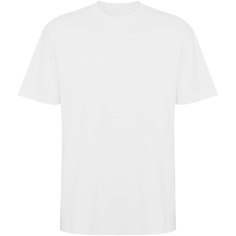 Unisex tričko Roly Bull, nadměrná velikost, velikost L, bílá
