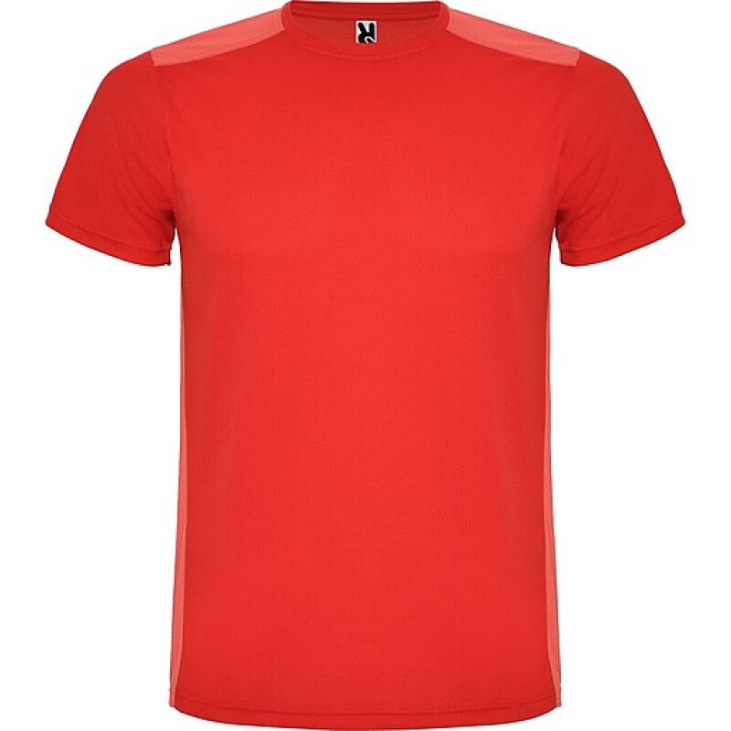 Unisex tričko Roly Detroit, červená, velikost S