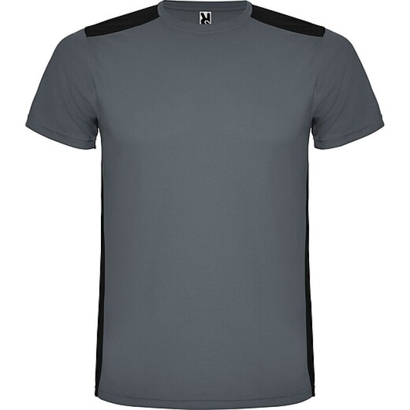 Unisex tričko Roly Detroit, tmavě šedá, velikost S