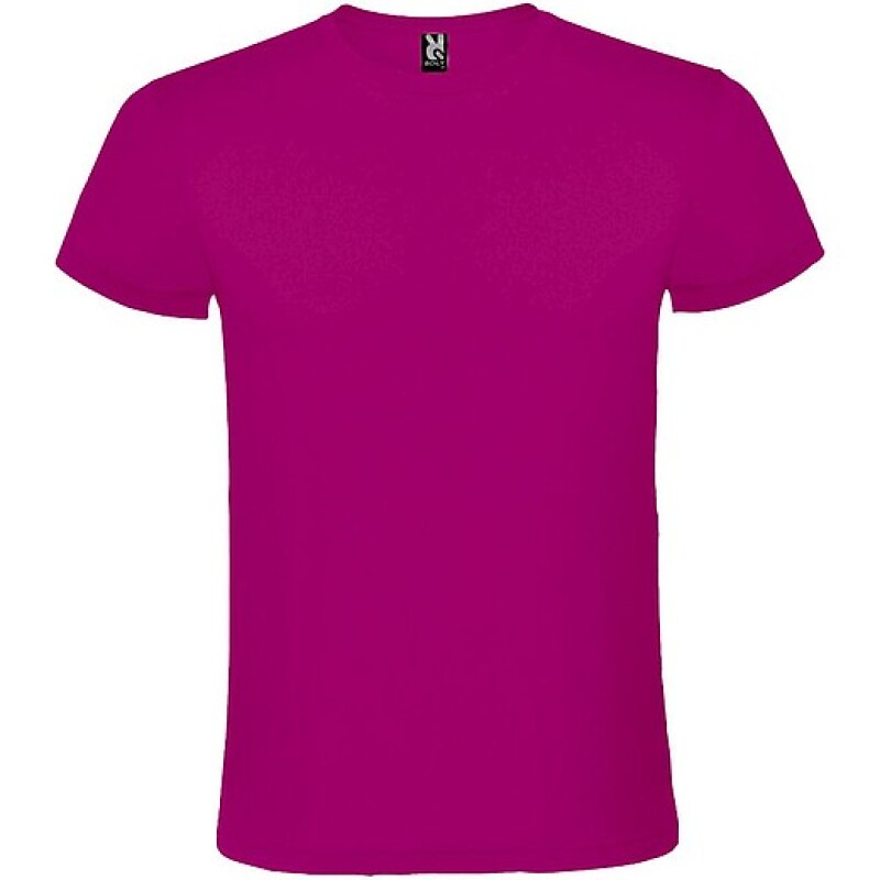 Unisex tričko s krátkým rukávem, ROLY ATOMIC, růžová, vel. XL