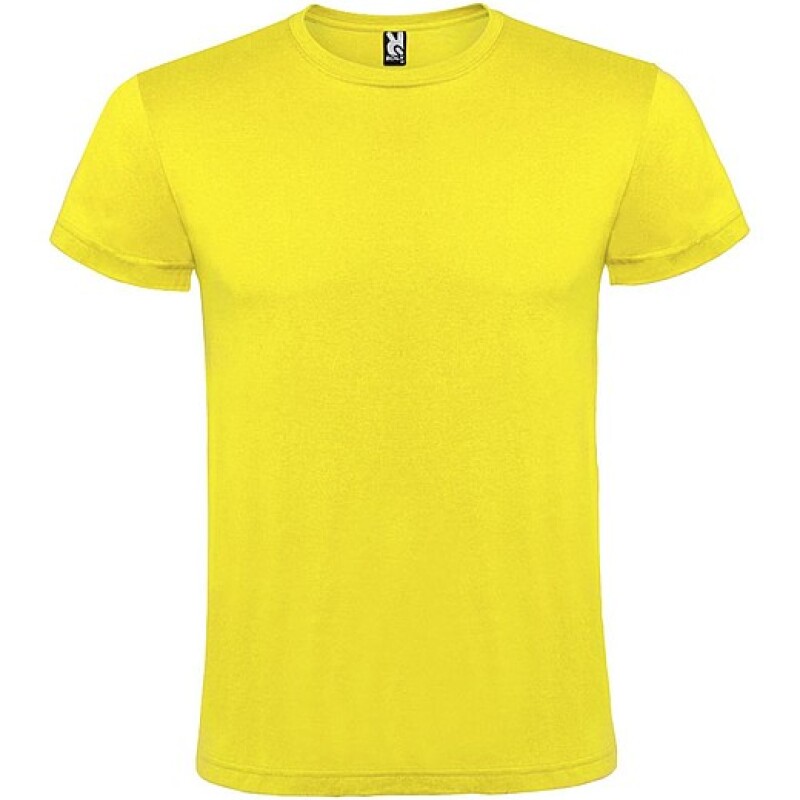 Unisex tričko s krátkým rukávem, ROLY ATOMIC, žlutá, vel. 3XL