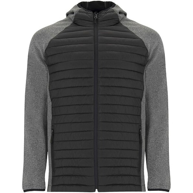 Unisex zateplená bunda, ROLY MINSK, černá, vel. XL