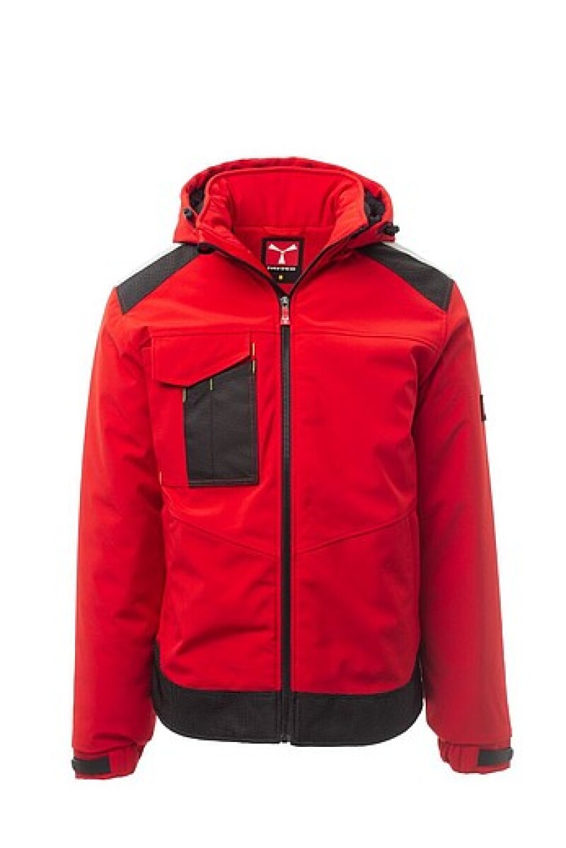 Unisex zimní bunda Payper PERFORMER PAD, červená, velikost 3XL