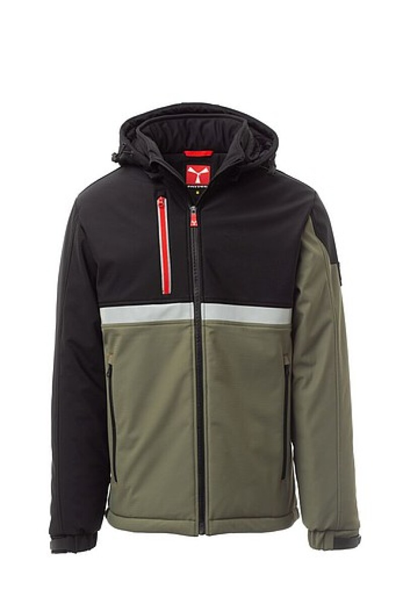 Unisex zimní bunda Payper WISE PAD, vojenská zelená, velikost XXL