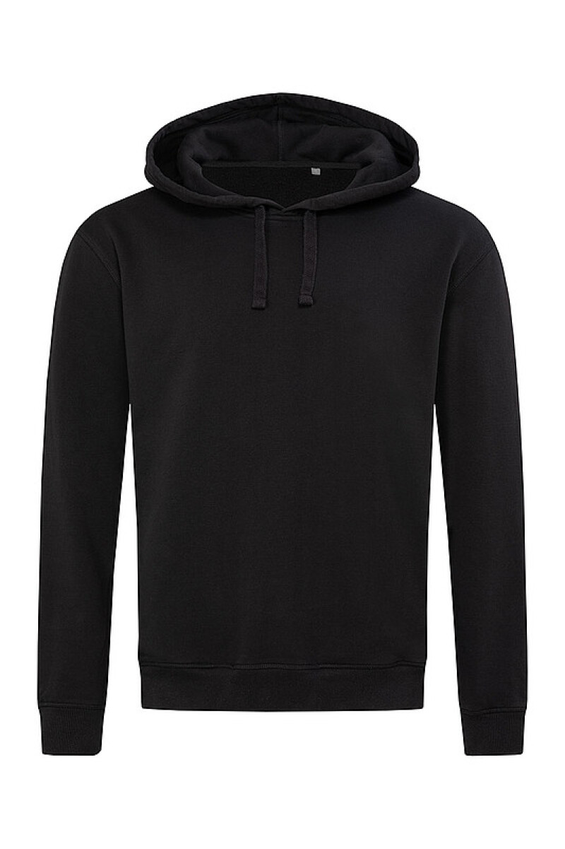 Univerzální mikina STEDMAN RECYCLED UNISEX SWEAT HOODIE, černá, XL