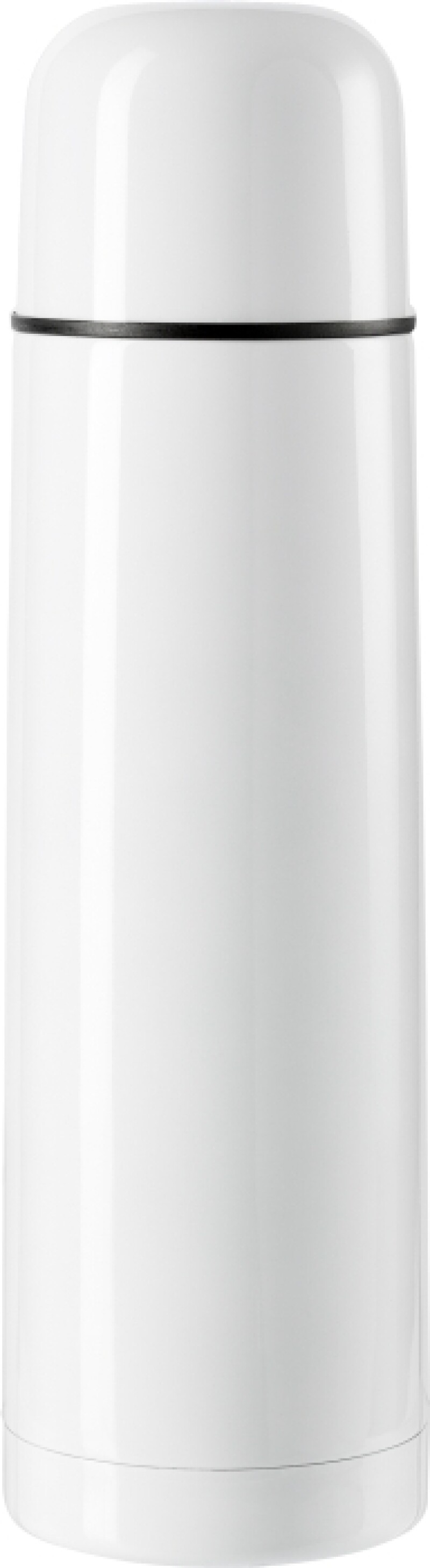 URAL Vakuová termoska z nerezové oceli, 500 ml, bílá