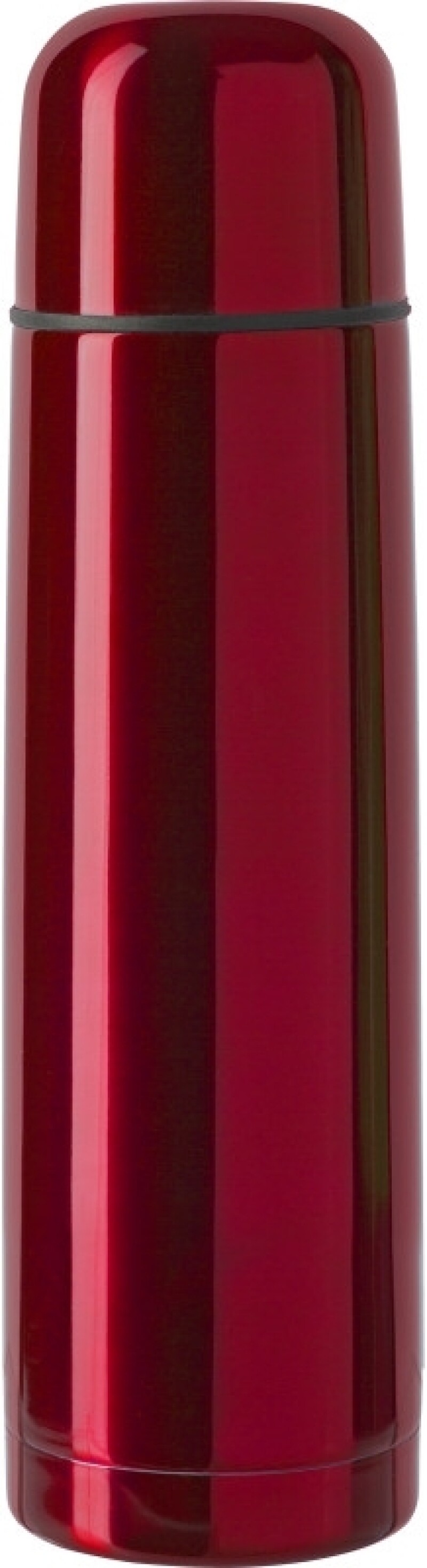 URAL Vakuová termoska z nerezové oceli, 500 ml, červená