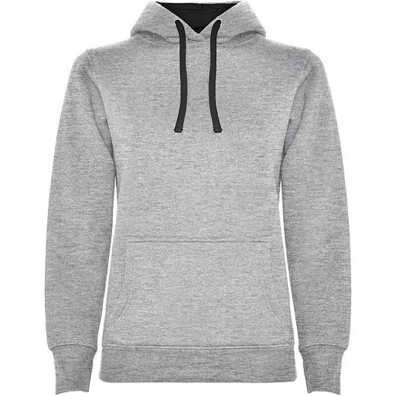 Dámská mikina ROLY URBAN, šedá s černými doplňky, XL