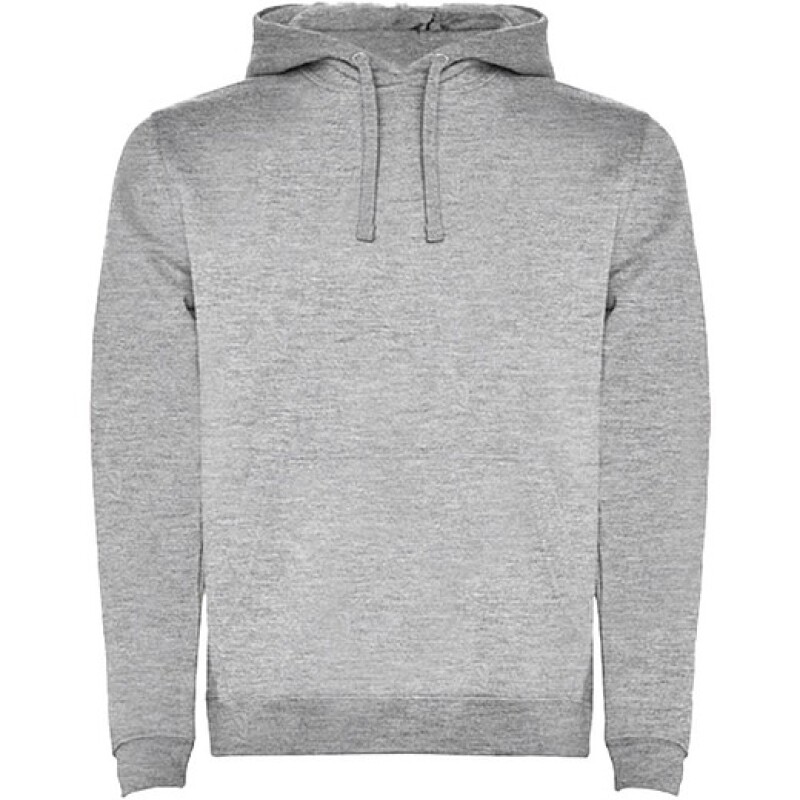Pánská mikina s kapucí ROLY URBAN, šedý melír, 3XL