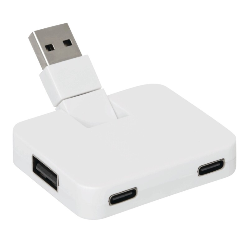 USB hub, bílá