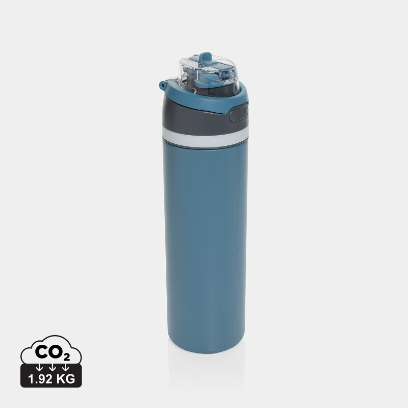 Uzavíratelná láhev 700ml z RCS recyklované oceli, modrá