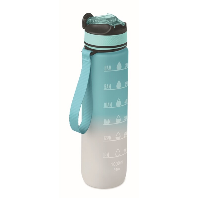 VAYANA Sportovní láhev na pití z RPET, 1000 ml, světle modrá/bílá