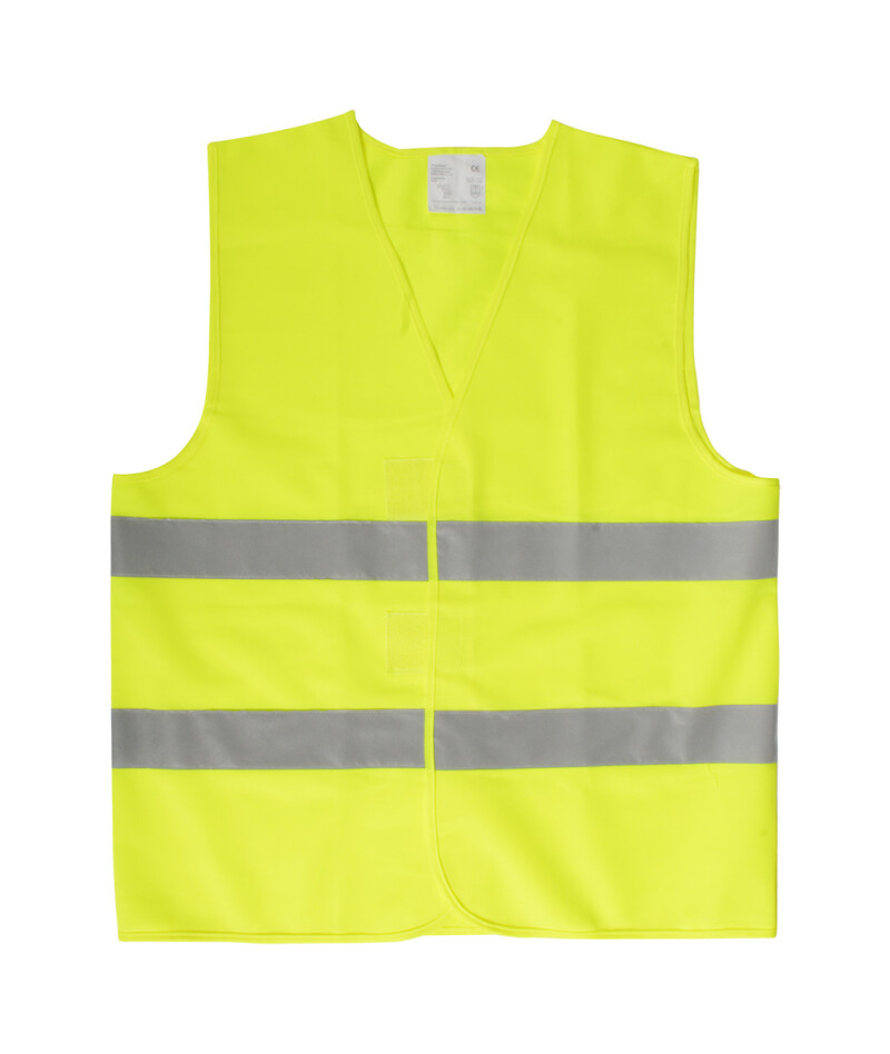 Vesta s reflexními pruhy, žlutá XL