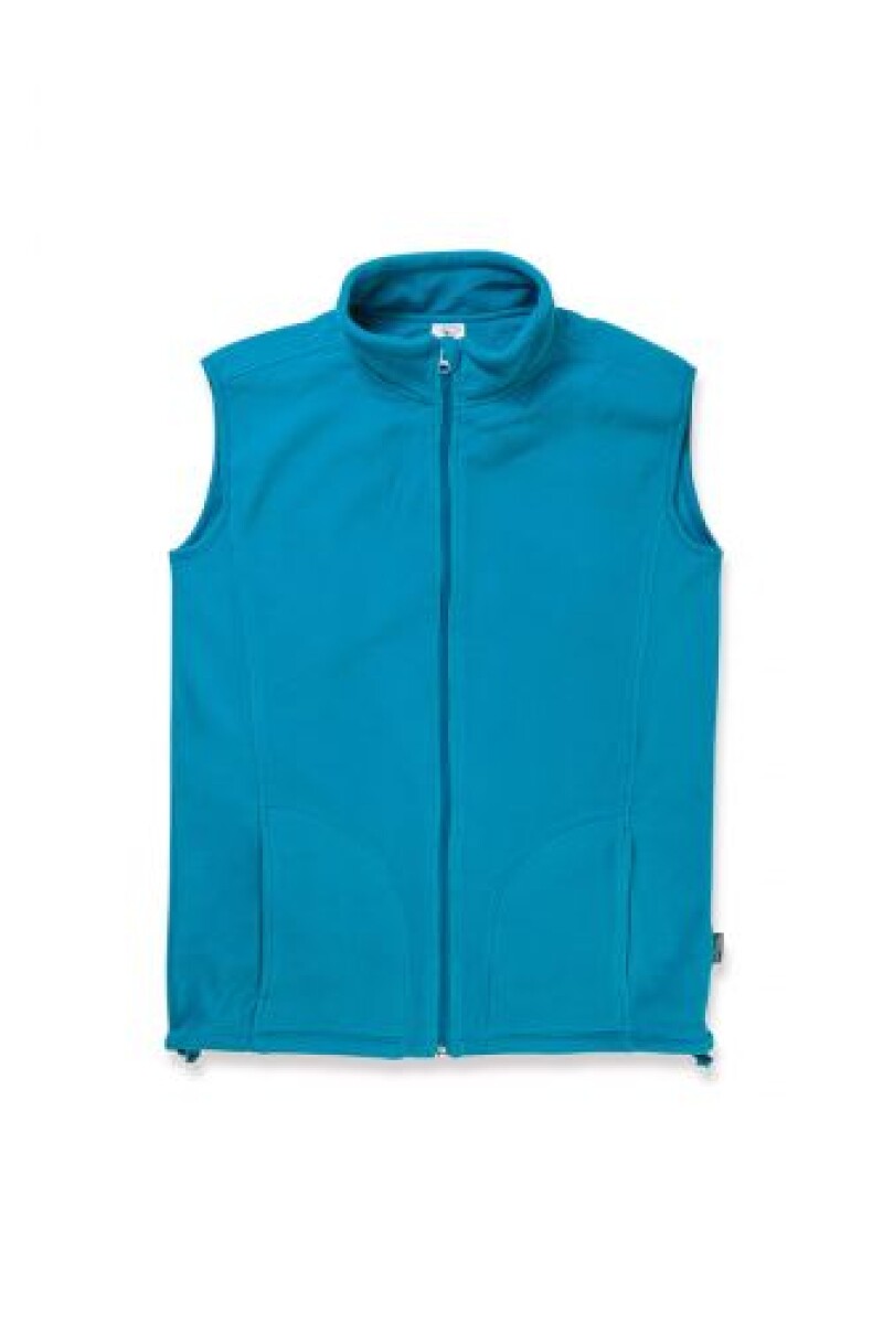 Vesta STEDMAN ACTIVE FLEECE VEST MEN tyrkysově modrá XXL
