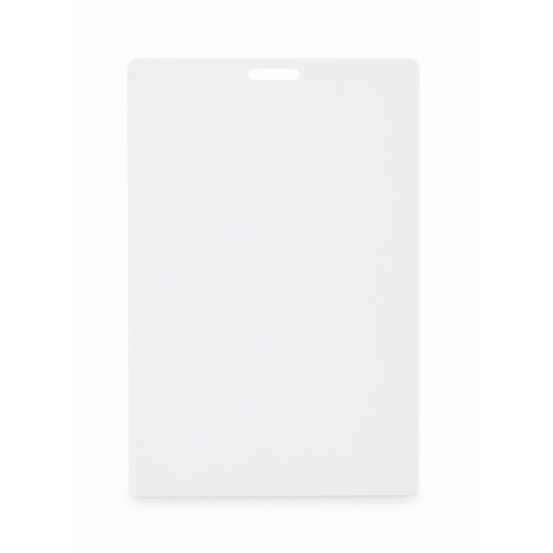Visačka na šňůrku 80x120 mm, bílá