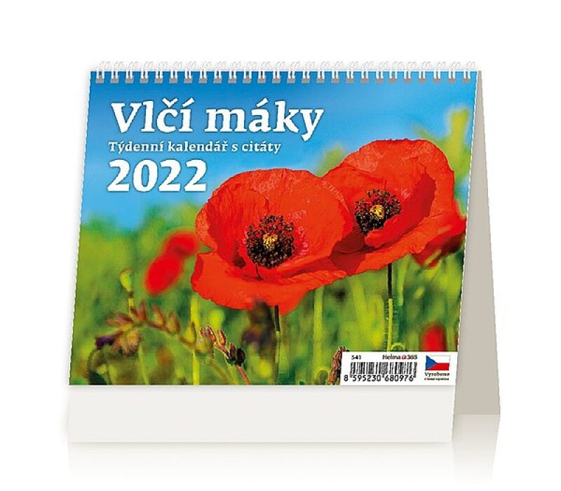 Vlčí máky 2027, stolní kalendář
