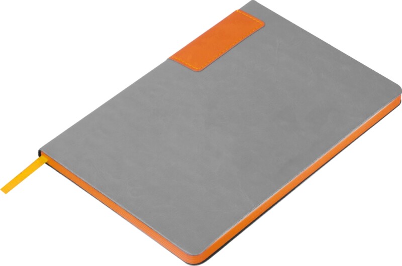 Zápisník A5 s barevnými okraji, oranžová