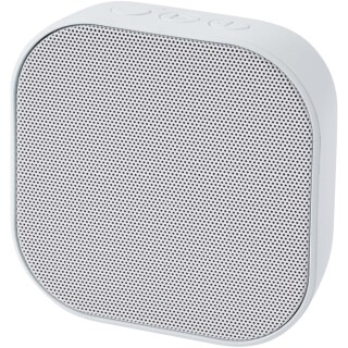2.0 3W mini reproduktor Bluetooth z RCS recyklovaného plastu, bílá