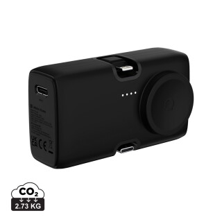Powerbanka Urban Vitamin 20W PD z RCS plastu, černá