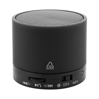 Bezdrátový bluetooth kulatý reproduktor 300mAh, černá