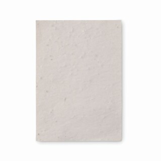 List recyklovaného papíru A6 se semínky květin