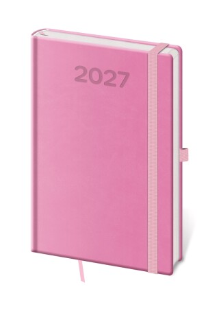 Diář týdenní A5 Print Pop - růžová 2027
