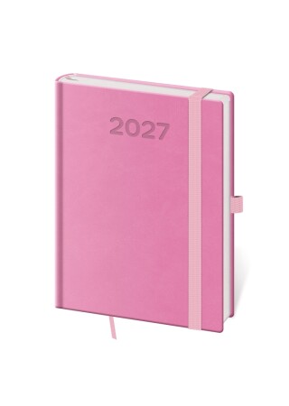 Diář týdenní B6 Print Pop - růžová 2027