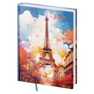 Diář denní B6 Vario Lyra - Paris 2027