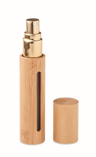 Lahvička na parfém, 10ml, bambusový povrch