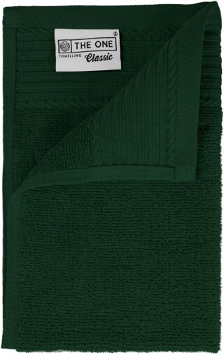 Malý ručník ONE CLASSIC 30x50 cm, 500 gr/m2, tmavě zelená