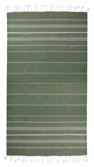 Ručník HAMAM 100x180 cm gr/m2, khaki