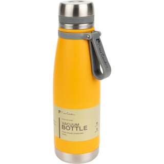 PIERRE CARDIN Termoska z nerezové oceli 650 ml, žlutá
