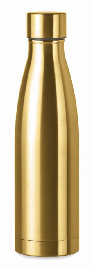 Nerezová dvoustěnná termoska, objem 500ml, zlatá