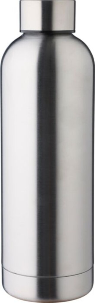 BETULA Dvoustěnná termoska z recyklované nerezové oceli, 500 ml, stříbrná