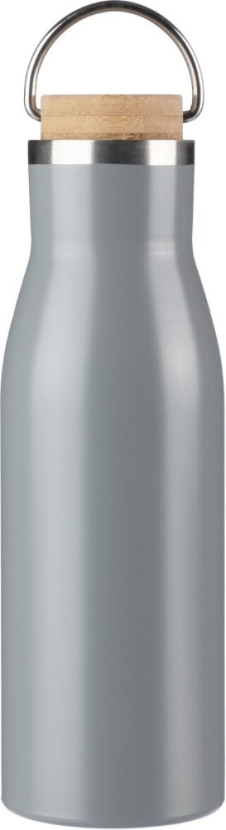 Láhev na pití z nerezové oceli, 500 ml, šedá