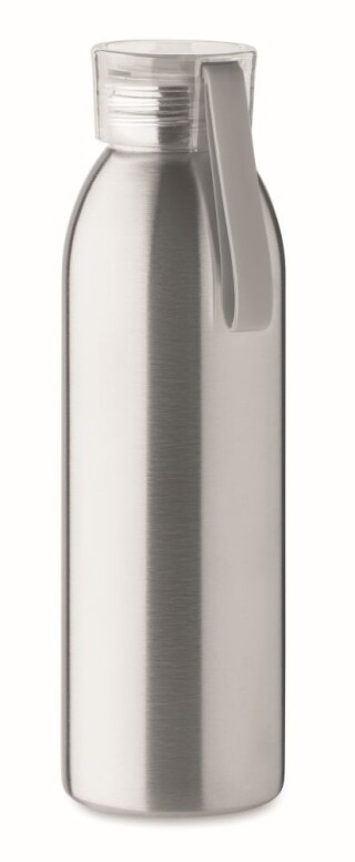 Nerezová láhev na pití, 650ml, stříbrná