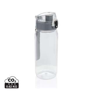 Láhev na vodu, 600ml, RPET, transparentní
