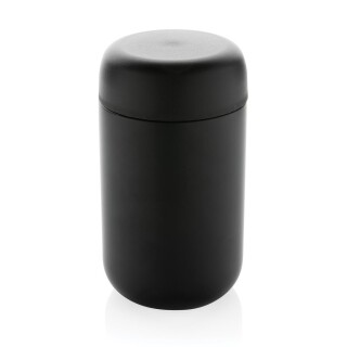 Termohrnek z recyklované oceli, 360 ml, černá