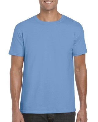 Triko GILDAN SOFTSTYLE ADULT T-SHIRT 153g, jemně modrá, 2XL