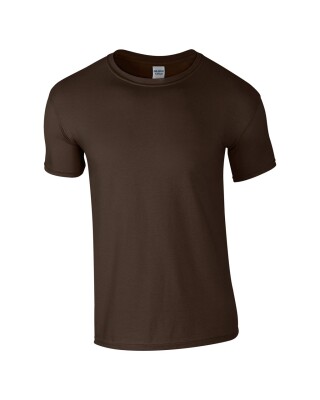 Triko GILDAN SOFTSTYLE ADULT T-SHIRT 153g, středně hnědá, XL