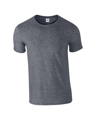 Triko GILDAN SOFTSTYLE ADULT T-SHIRT 153g, tmavě šedá, 5XL