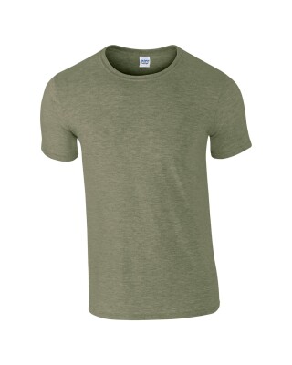 Triko GILDAN SOFTSTYLE ADULT T-SHIRT 153g, vojenská zelená světlá, M