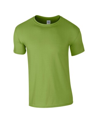 Triko GILDAN SOFTSTYLE ADULT T-SHIRT 153g, jasně zelená, S