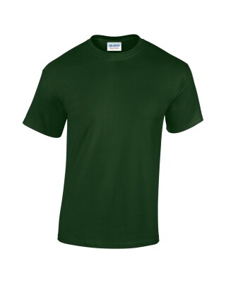 Triko GILDAN HEAVY COTTON ADULT T-SHIRT 180g, tmavě zelená, M