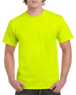 Triko GILDAN HEAVY COTTON ADULT T-SHIRT 180g, zelenožlutá, 2XL