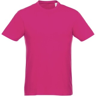Tričko Heros s krátkým rukávem, unisex, tmavě růžová, 3XL