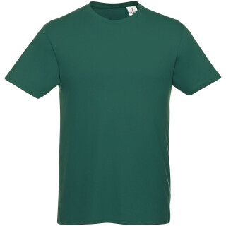 Tričko Heros s krátkým rukávem, unisex, tmavě zelená, M