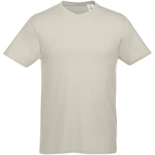Tričko Heros s krátkým rukávem, unisex, světle šedá, M