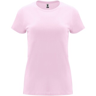 Dámské tričko s krátkým rukávem, ROLY CAPRI, světle růžová, vel. M