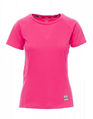 Funkční tričko PAYPER RUNNING LADY, fluroscentní růžová S